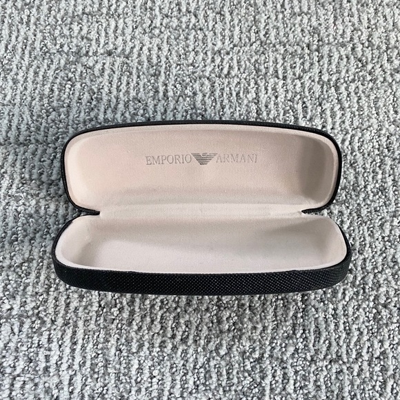 emporio armani sunglasses case